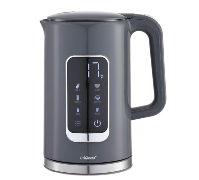 Czajnik Elektryczny MAESTRO MR-024 Szary z Regulacją temperatury MR-024-GREY